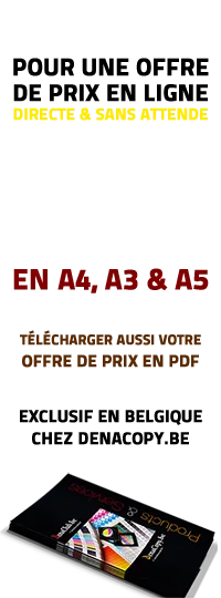 DenaCopy.be - Offre de Prix - Français